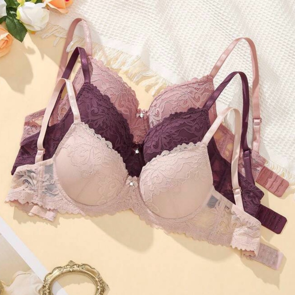 3 piece set Women’s Bra